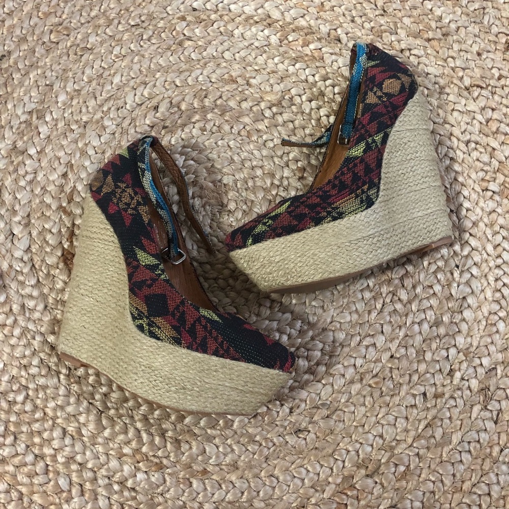Jeffrey Campbell Aztec Pizan Size 6